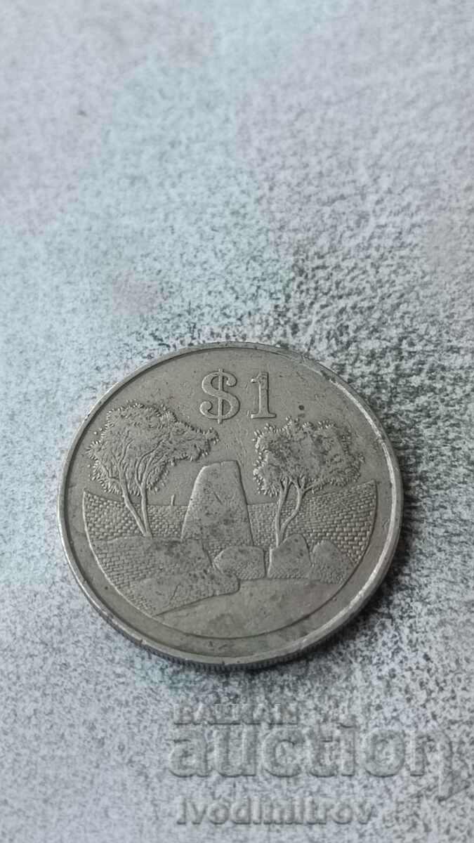 Zimbabwe $1 1980