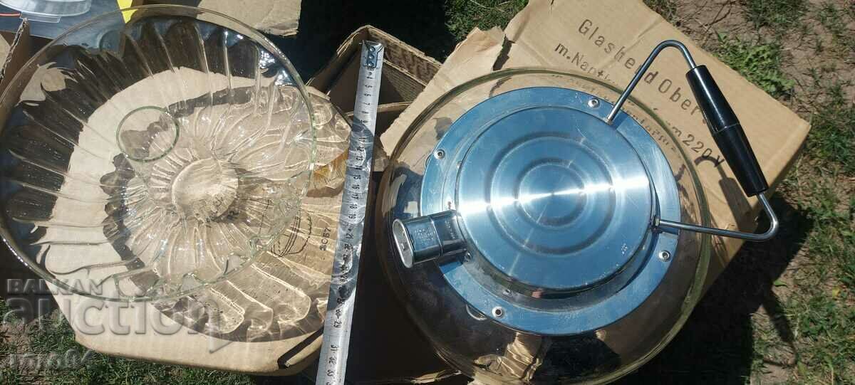 Auction  GLASS COOKING STOVE - RÖNSCH - 1970 - NEW