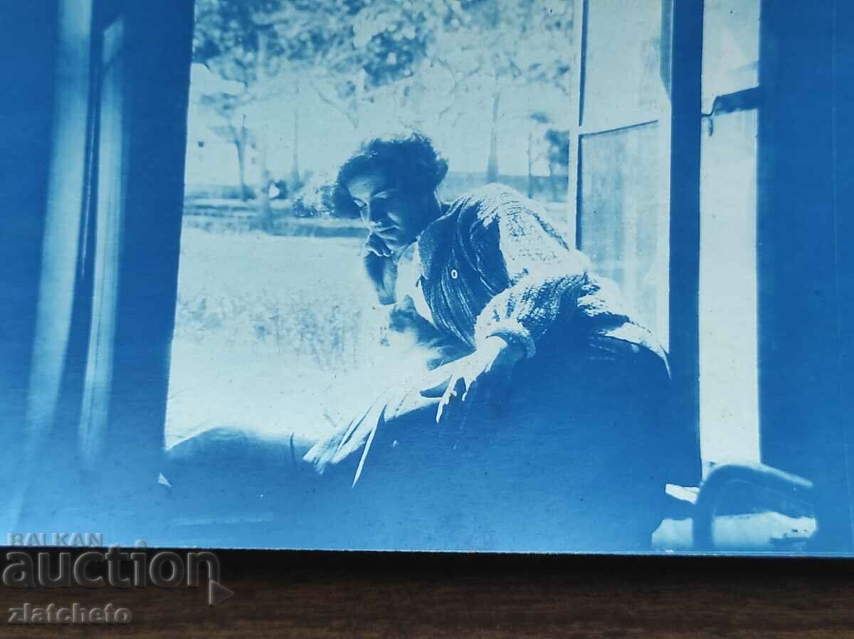 Old photo Kingdom of Bulgaria - blue negative with price 8.00 BGN | € 4.09