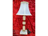 Quality WHITE MARBLE Bulgarian Table Sot Lamp
