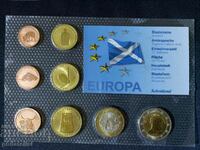 Trial euro set - Scotland 2008, 8 coins