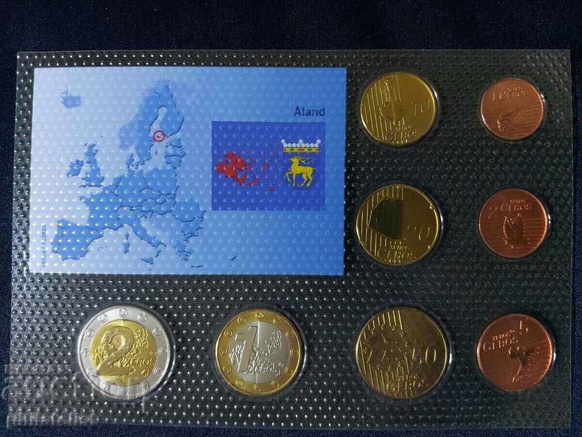 Auction Trial euro set - Åland Finland 2009, 8 coins Auction Trial euro set - Åland Finland 2009, 8 coins