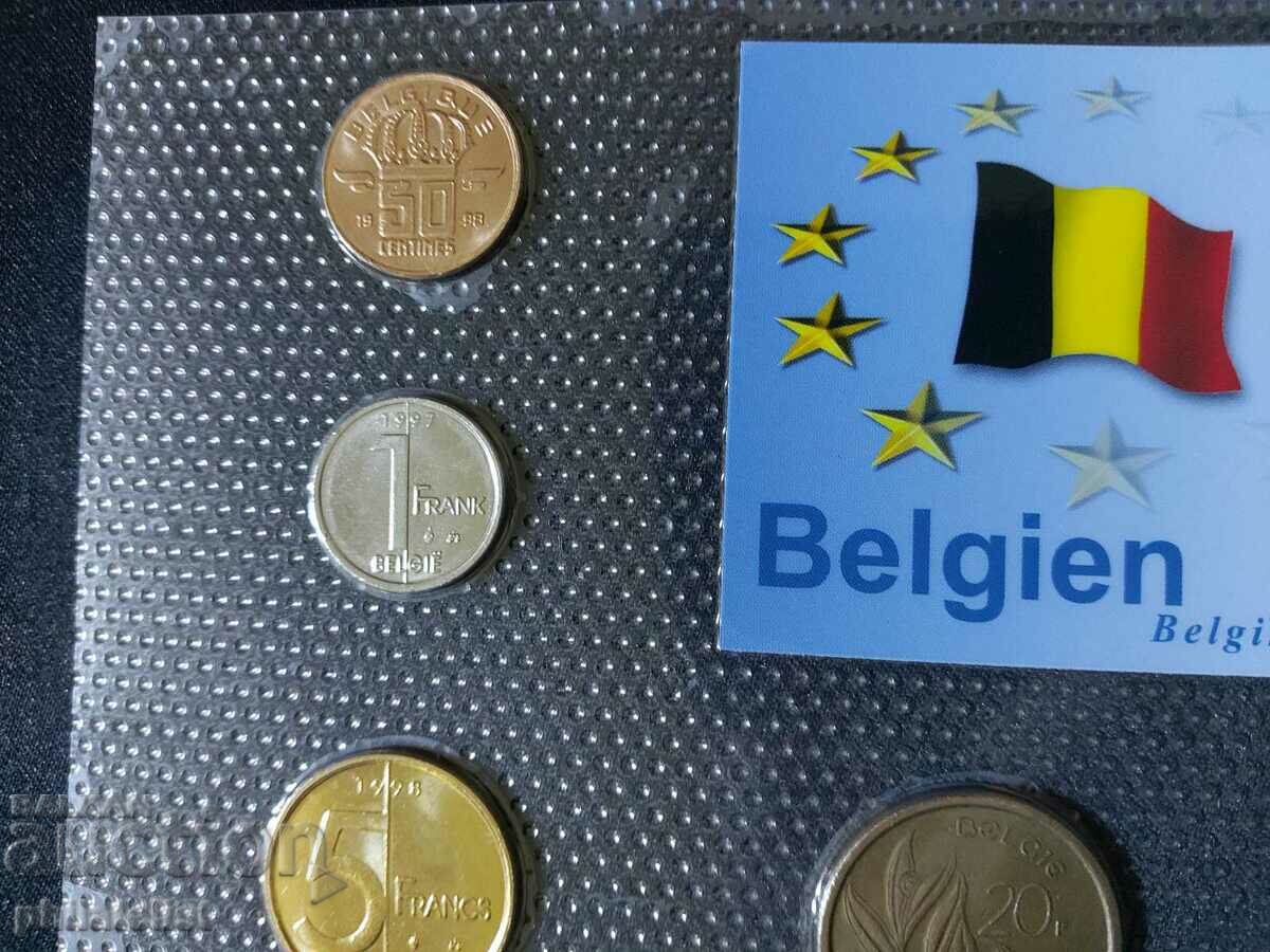 Complete set - Belgium 1982-1998, 5 coins with price 22.00 BGN | € 11.25 Complete set - Belgium 1982-1998, 5 coins with price 22.00 BGN | € 11.25