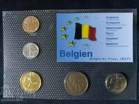 Complete set - Belgium 1982-1998, 5 coins