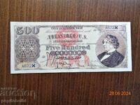 Old and rare US banknote - 1878 the banknote is a copy