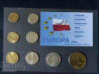 Комплектен сет - Полша 1995-2008 , 8 монети