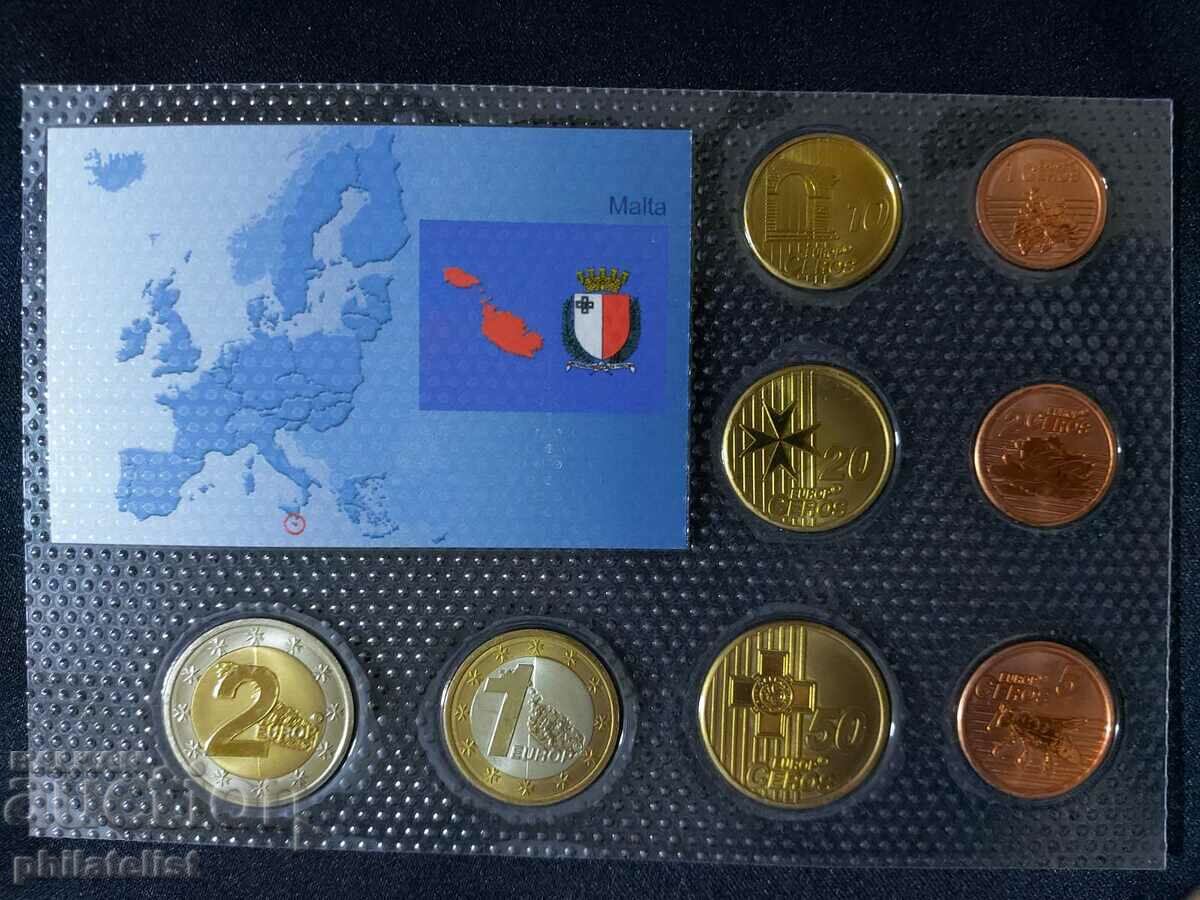 Auction Trial Euro Set - Malta 2006, 8 coins Auction Trial Euro Set - Malta 2006, 8 coins