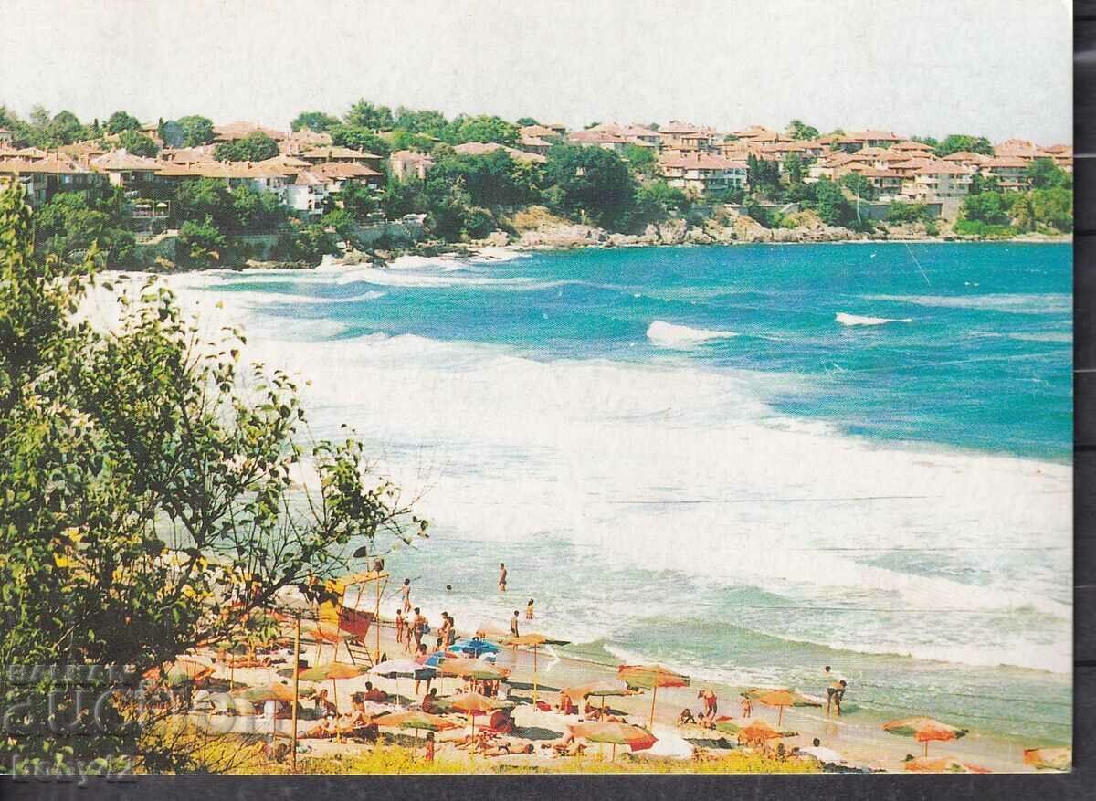 Sozopol, inscripție din spate