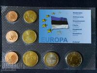 Trial Euro Set - Estonia 2006, 8 coins