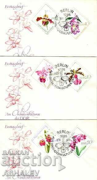 GDR 1968 3 FDC GDR 1968 3 FDC