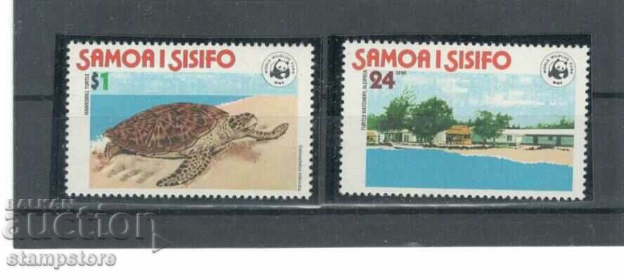 Самоа и Сизифо - костенурки WWF