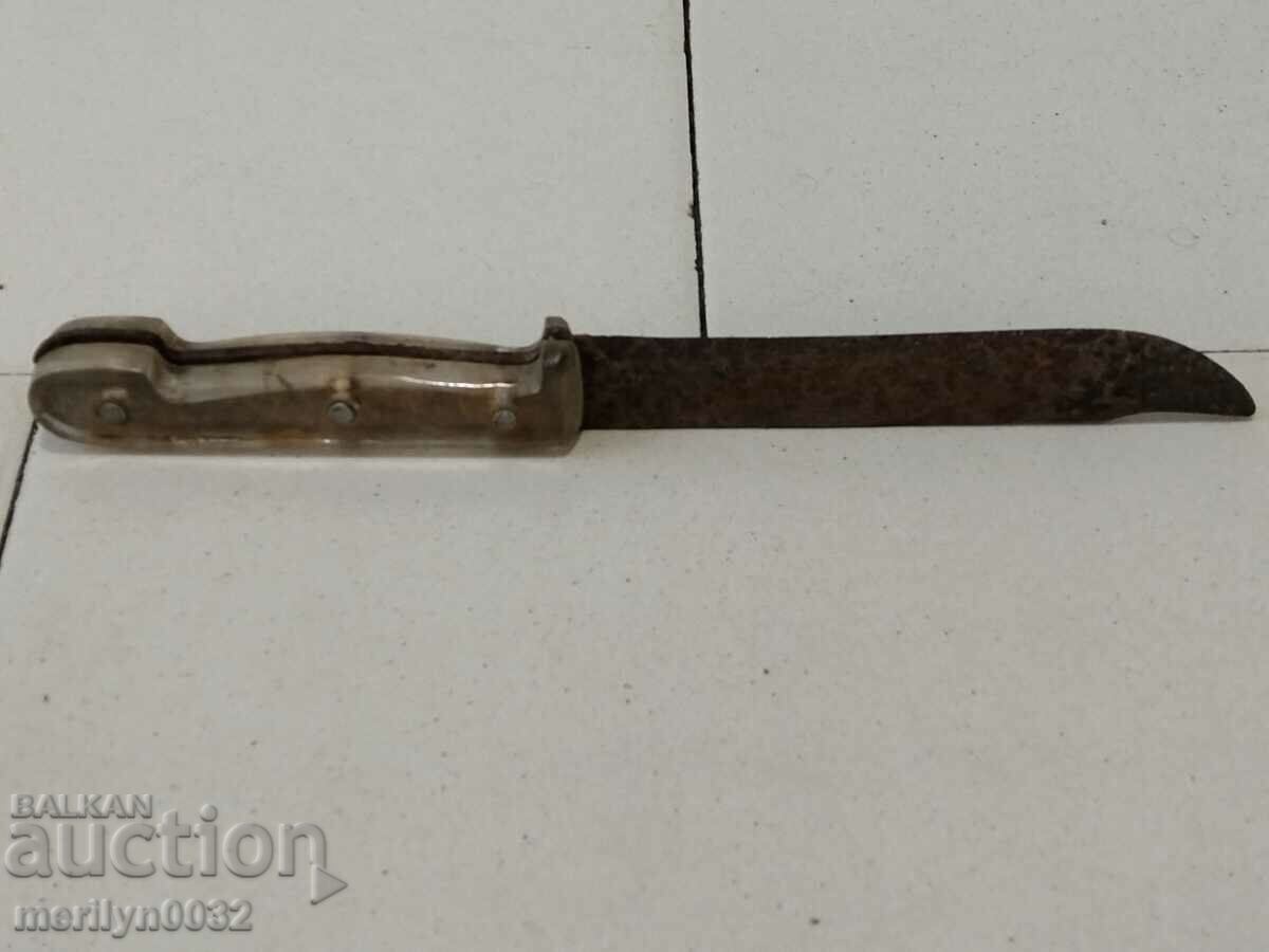 Delivery of Old knife with karakulak blade marking Delivery of Old knife with karakulak blade marking