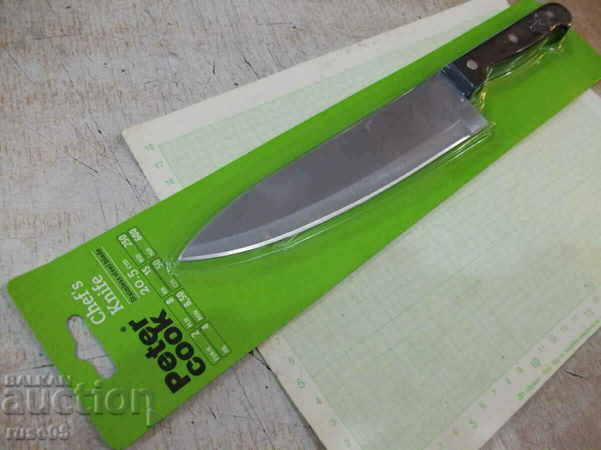 Auction Chef's knife "Peter Cook" new Auction Chef's knife "Peter Cook" new