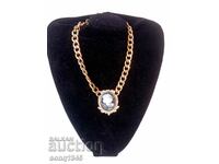 Beautiful Necklace With Gem From 0.01 Ct.