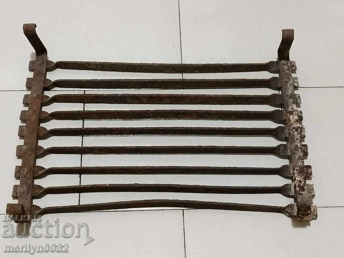 Old hand forged grill, steakhouse, wrought iron with price 65.00 BGN | € 33.23 Old hand forged grill, steakhouse, wrought iron with price 65.00 BGN | € 33.23