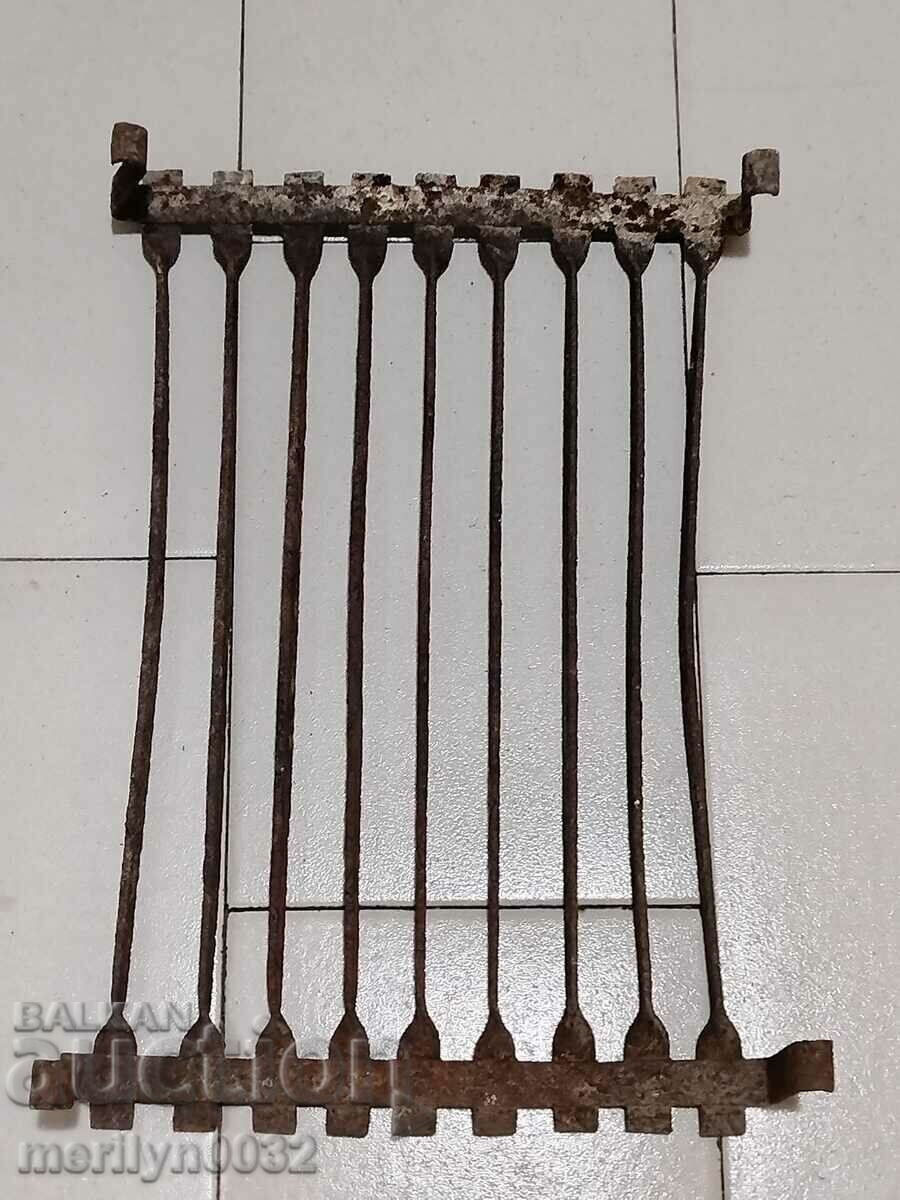 Delivery of Old hand forged grill, steakhouse, wrought iron Delivery of Old hand forged grill, steakhouse, wrought iron