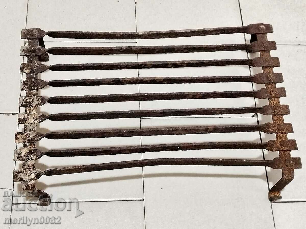 Old hand forged grill, steakhouse, wrought iron - 6 Old hand forged grill, steakhouse, wrought iron - 6