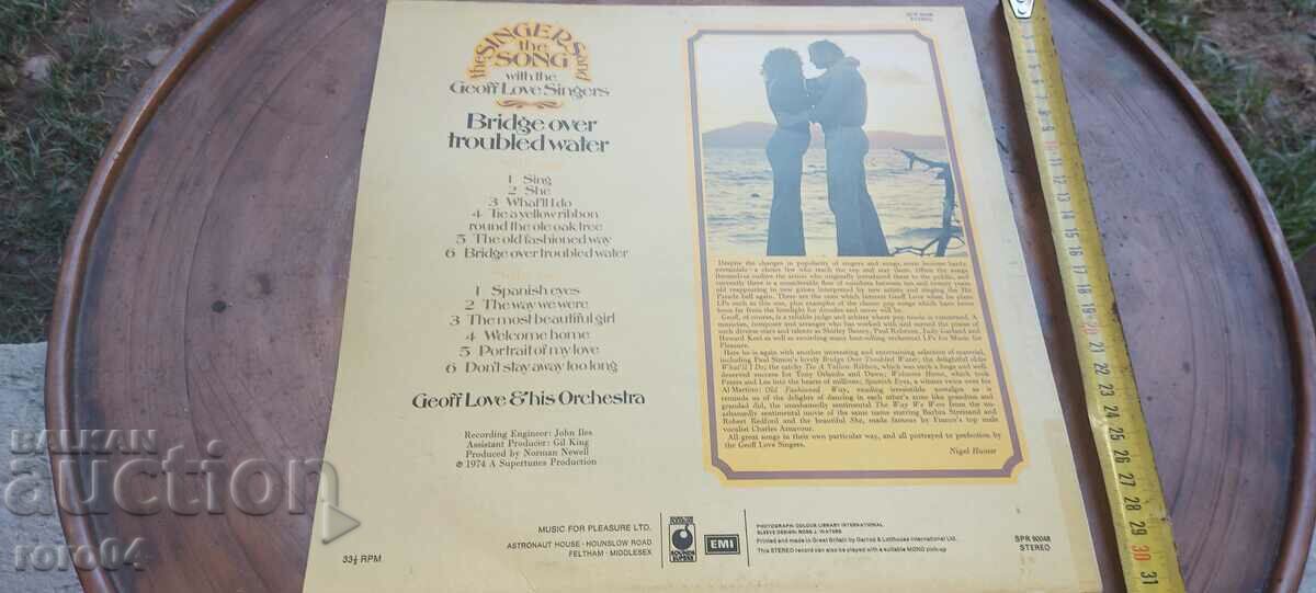 Delivery of BRIDGE OVER TROUBLED WATER