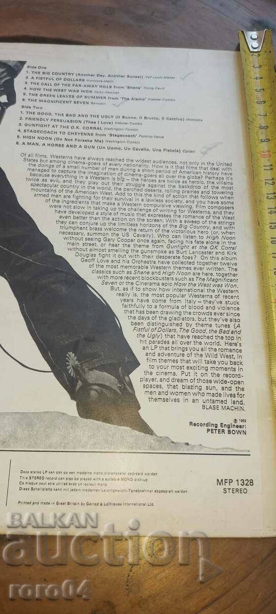 Delivery of BIG WESTERN MOVIE THEMES Delivery of BIG WESTERN MOVIE THEMES