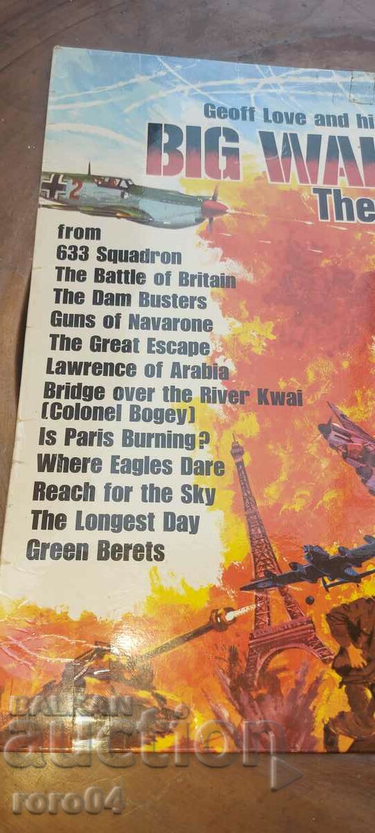 BIG WAR MOVIE THEMES with price 27.00 BGN | € 13.80 BIG WAR MOVIE THEMES with price 27.00 BGN | € 13.80