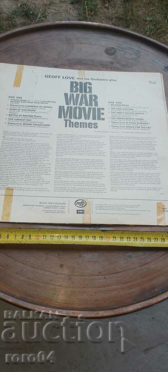 Auction BIG WAR MOVIE THEMES Auction BIG WAR MOVIE THEMES