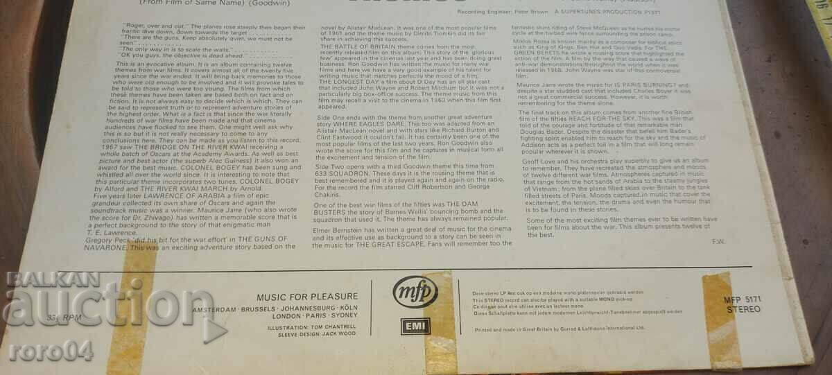 BIG WAR MOVIE THEMES - 5 BIG WAR MOVIE THEMES - 5