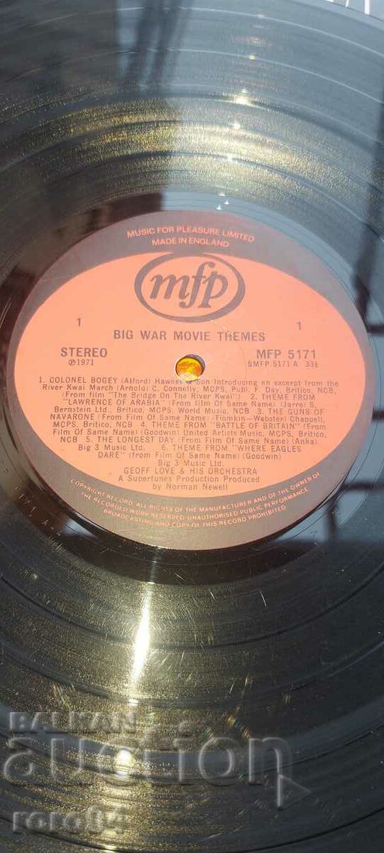 BIG WAR MOVIE THEMES - 6 BIG WAR MOVIE THEMES - 6