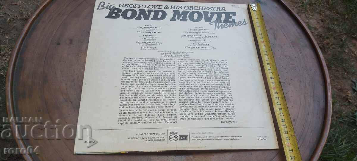 Auction  BIG BOND MOVIE THEMES