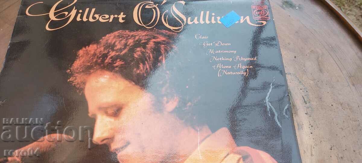 GILBERT O'SULLIVAN with price 27.00 BGN | € 13.80 GILBERT O'SULLIVAN with price 27.00 BGN | € 13.80