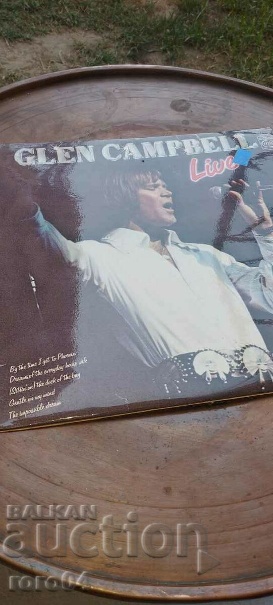 GLEN CAMPBELL LIVE with price 27.00 BGN | € 13.80 GLEN CAMPBELL LIVE with price 27.00 BGN | € 13.80