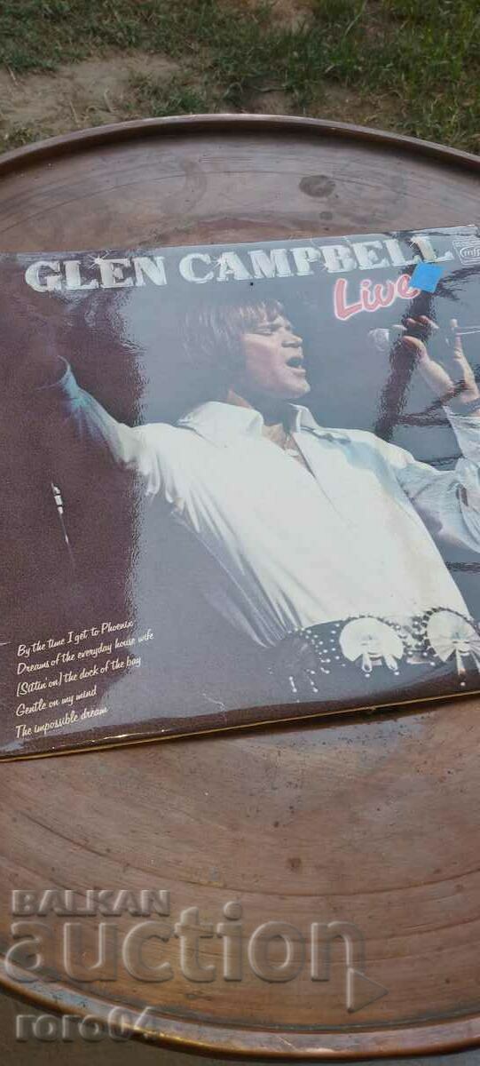 GLEN CAMPBELL LIVE с цена € 15.99 | 31.27 лв.