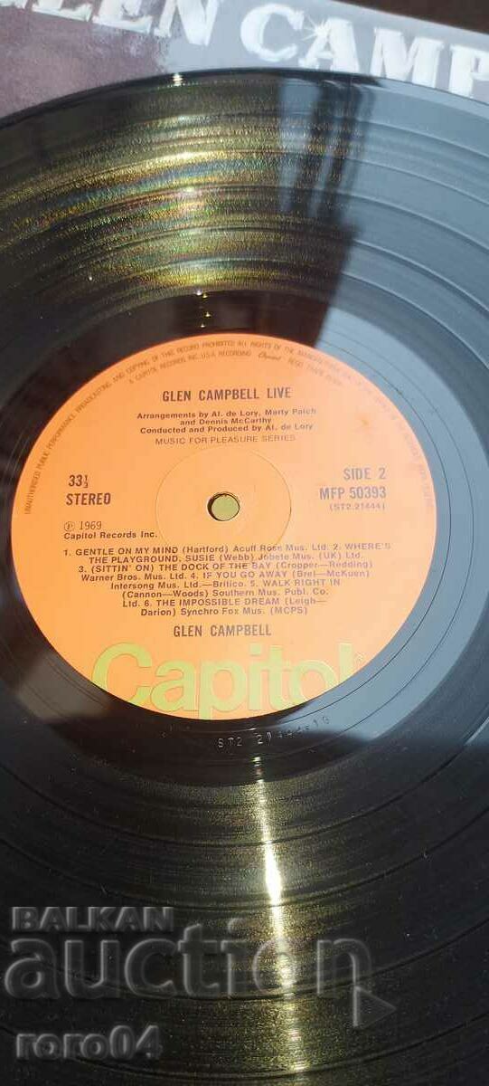 GLEN CAMPBELL LIVE - 7 GLEN CAMPBELL LIVE - 7