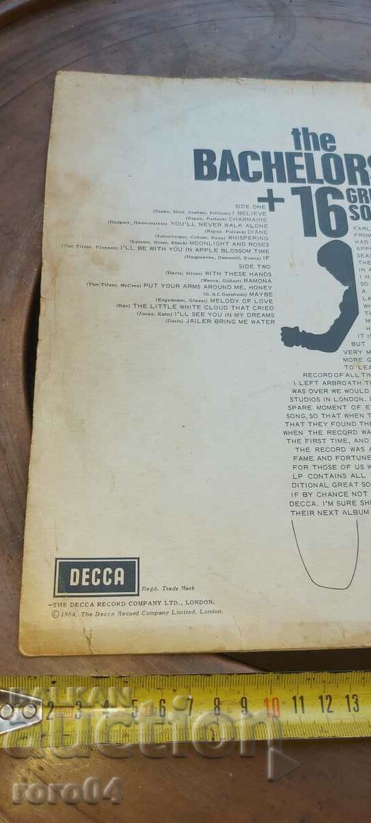 Delivery of THE BACHELORS