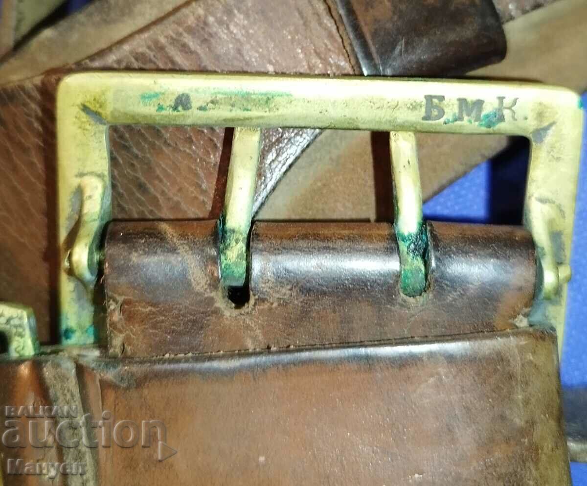 Old Imperial Officer's Battle Belt. - 5 Old Imperial Officer's Battle Belt. - 5