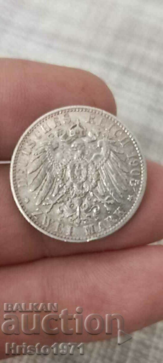 2 γραμματόσημα 1905 Βαυαρία με τιμή 65.00 BGN | € 33.23 2 γραμματόσημα 1905 Βαυαρία με τιμή 65.00 BGN | € 33.23