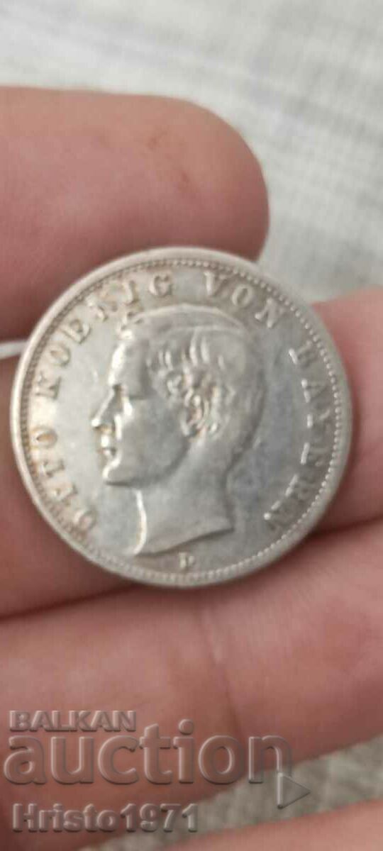 2 марки 1905 Бавария