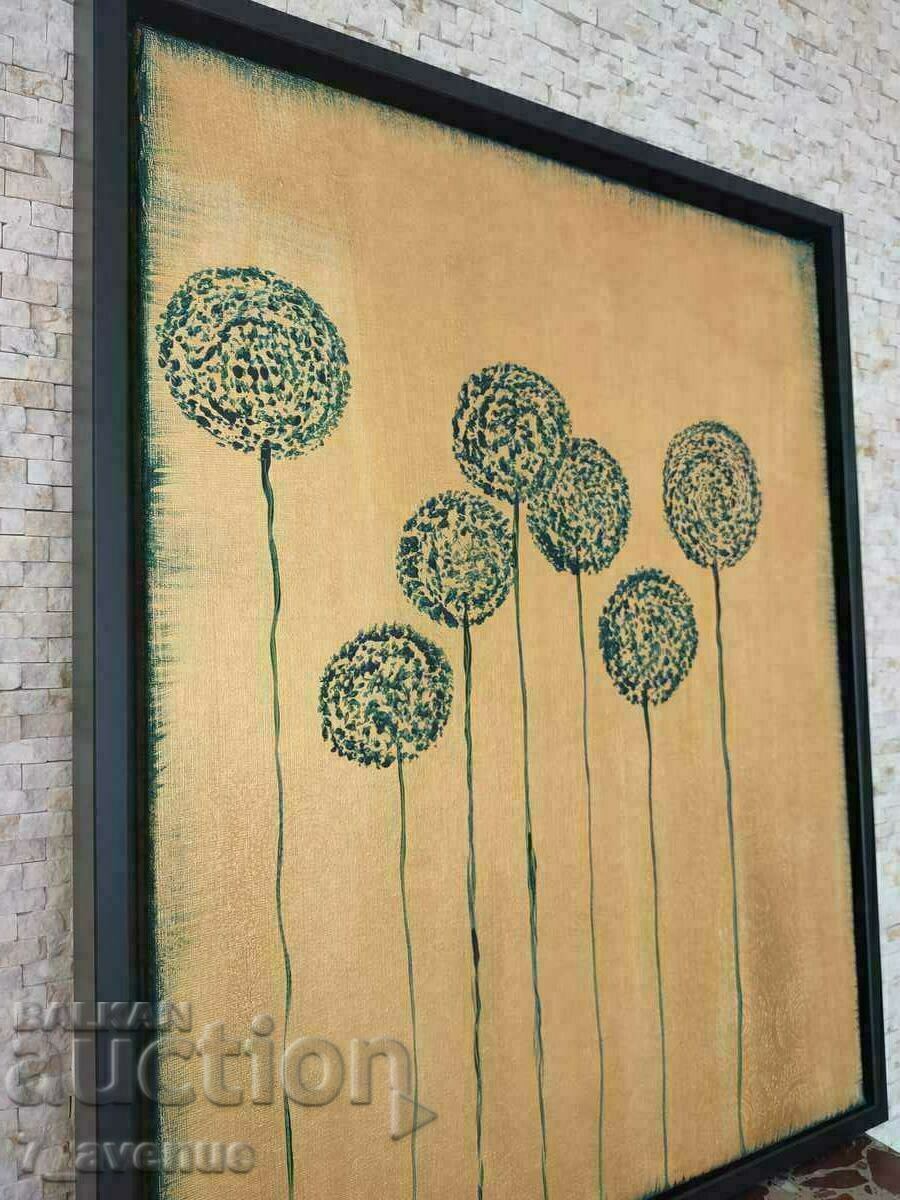 Auction Author's painting - acrylic on canvas, 50/40 cm "Elegance" Auction Author's painting - acrylic on canvas, 50/40 cm "Elegance"