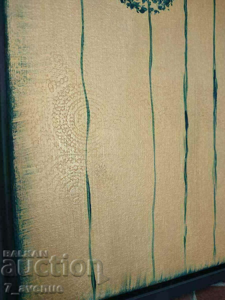 Delivery of Author's painting - acrylic on canvas, 50/40 cm "Elegance" Delivery of Author's painting - acrylic on canvas, 50/40 cm "Elegance"