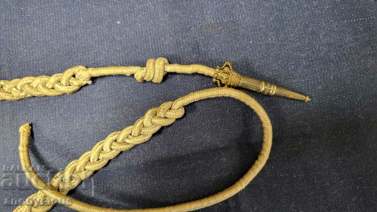 Old Bulgarian aclselbant for a junior officer with price 175.00 BGN | € 89.48 Old Bulgarian aclselbant for a junior officer with price 175.00 BGN | € 89.48