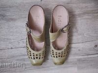 Дамски обувки/чехли  от естествена кожа Fiji, 8.07.2024