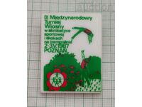 АКРОБАТИКА СКОКОВЕ М/УНАРОДЕН ТУРНИР 1987 г. ПОЛША ЗНАЧКА