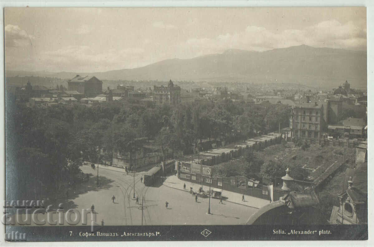 Bulgaria, Sofia, Piața Alexandru I, necălătorită