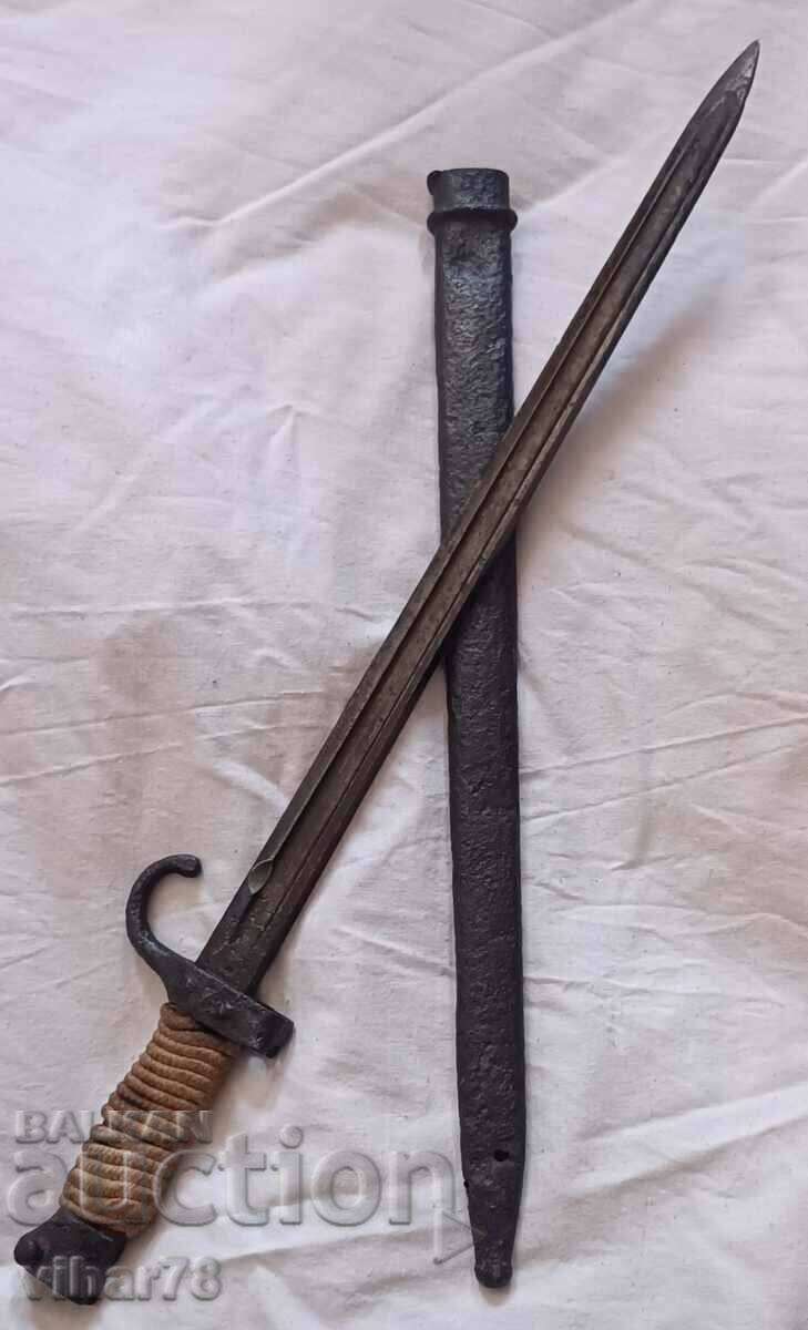 Auction A pike made into a knife Auction A pike made into a knife