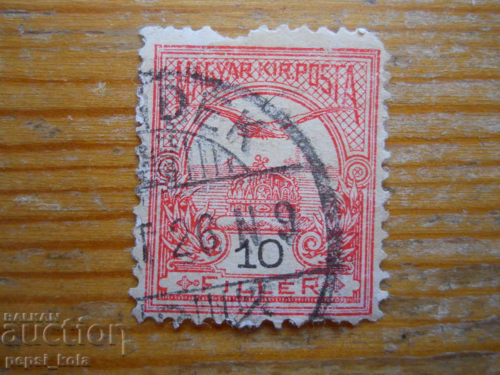stamp - Hungary - 1900