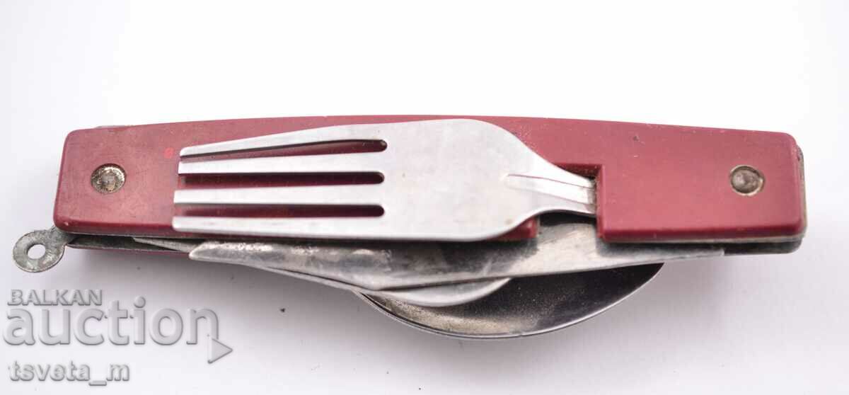 Μαχαίρι τσέπης ταξιδιού με 4 εργαλεία