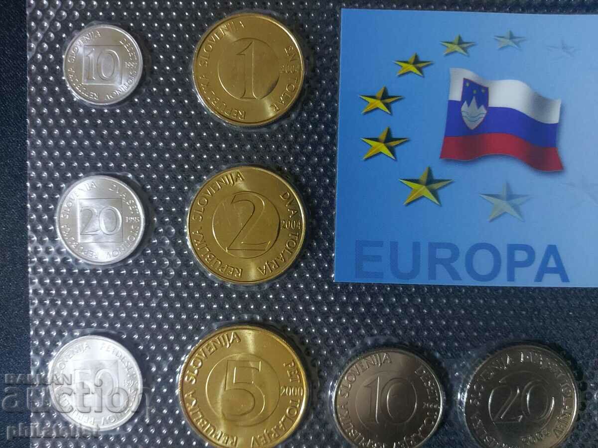Complete set - Slovenia in tolars 1992-2006, 9 coins with price 22.00 BGN | € 11.25 Complete set - Slovenia in tolars 1992-2006, 9 coins with price 22.00 BGN | € 11.25