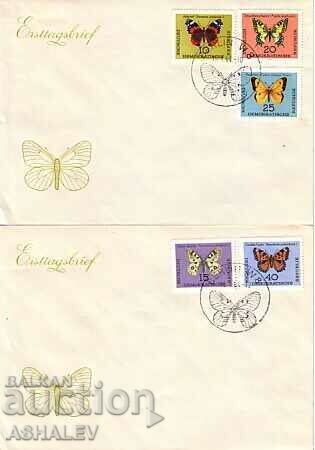 GDR 1964 2 FDC