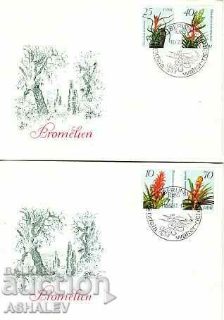 GDR 1988 2 FDC