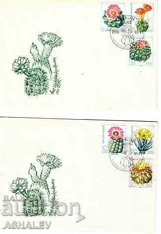 ГДР 1983  2 FDC
