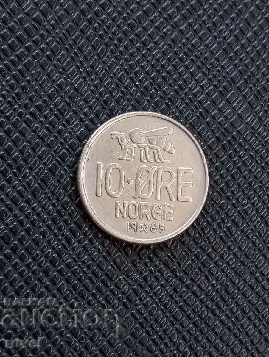 Норвегия 10 йоре, 1965 г. с цена 1.00 лв. | € 0.51 Норвегия 10 йоре, 1965 г. с цена 1.00 лв. | € 0.51